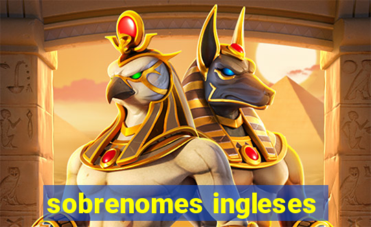 sobrenomes ingleses